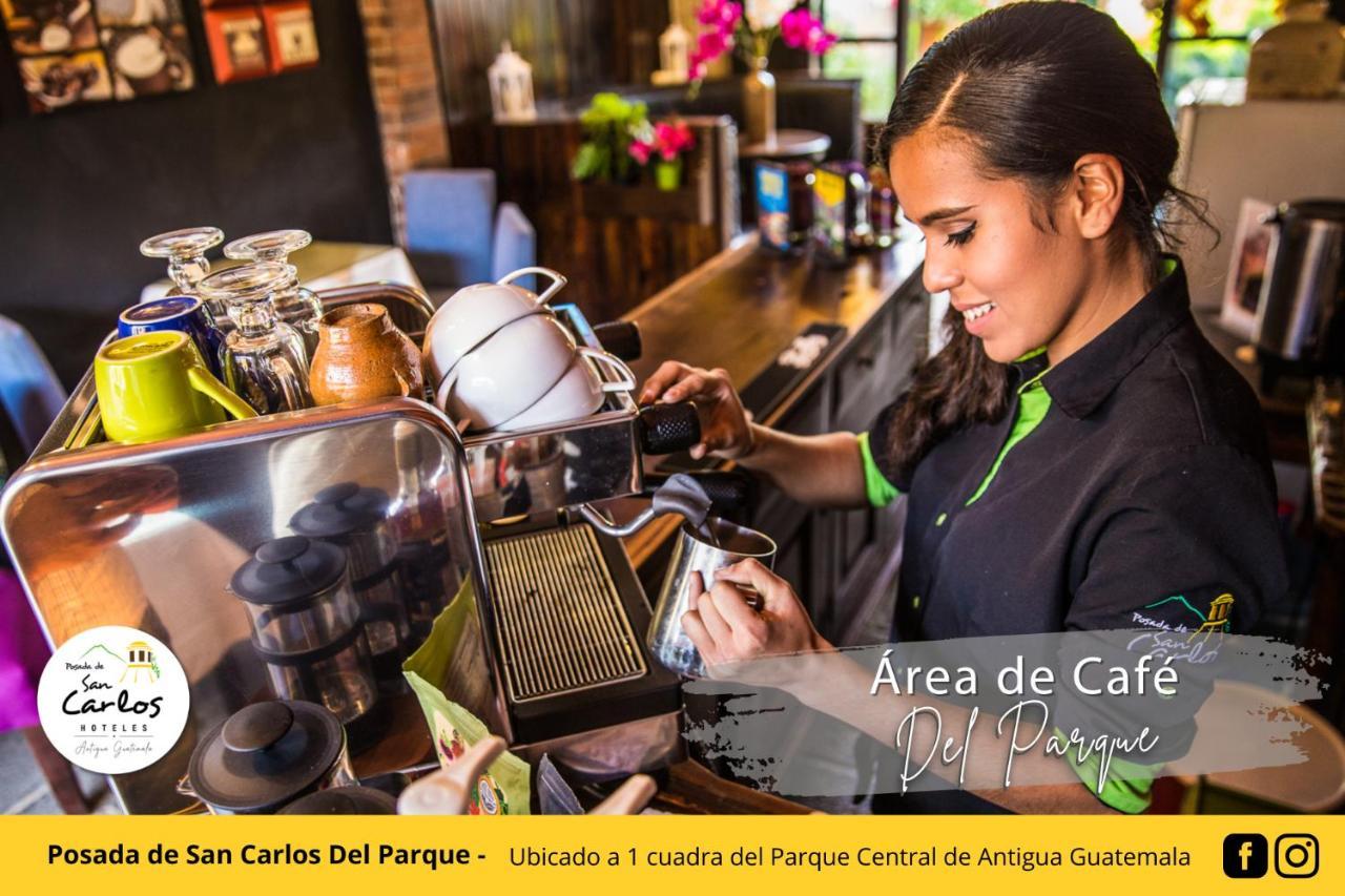 Posada De San Carlos Del Parque Антигуа-Гватемала Экстерьер фото
